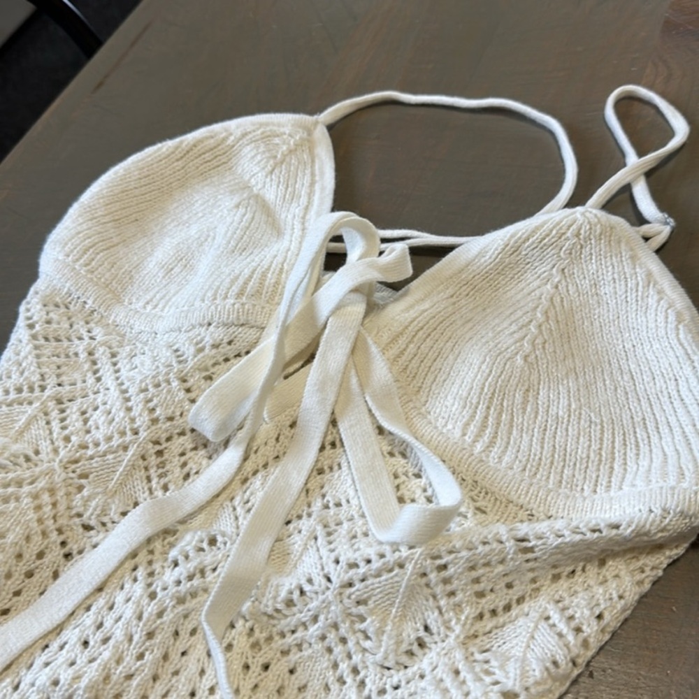 A&F Crochet bodysuit